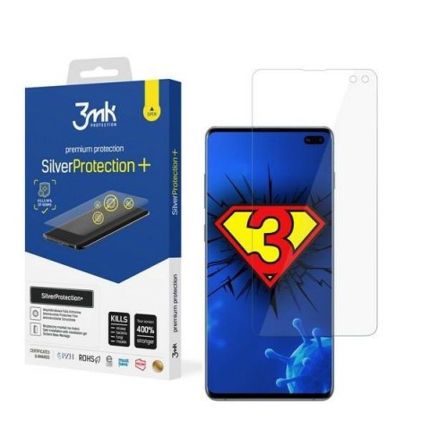 Folia antymikrobowa 3MK SilverProtection+ do Samsung Galaxy G975 S10 Plus