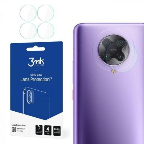 Ochrona na obiektyw aparatu 3MK Lens Protection do Poco F2 Pro 4szt