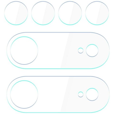 Ochrona na obiektyw i wyspę aparatu 3MK Lens Protection do Apple iPhone Air 4szt