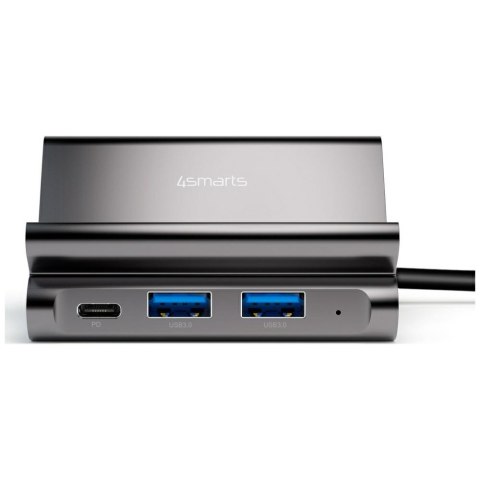 Podstawka pod Tablet/Telefon Hub 4smarts 7w1 DeX 2xUSB-C/2xUSB-A/HDMI/SD/MicroSD/RJ45