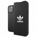 Adidas OR Booklet Case BASIC iPhone 13 Pro Max 6,7" czarno biały/black white 47127