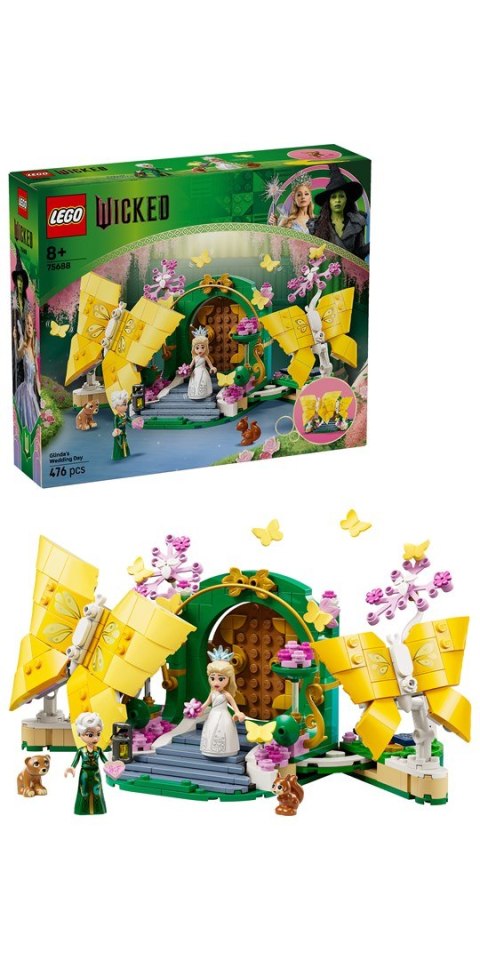 CONSTR LEGO GLINDAS WEDDING DAY 75688