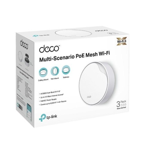 Router TP-LINK Deco X50-PoE (3-pack) AX3000
