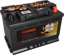 Akumulator AGM samochodowy START-STOP POWERBAT L3 12 V 70 Ah