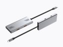 GEMBIRD 4-PORTOWY HUB USB 3.2 (GEN 2) TYPU C Z 4 PORTAMI A + C SZARY