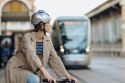 Kask Rowerowy HJC CALIDO PLUS Srebrny PEARL GREYISH SILVER r.L
