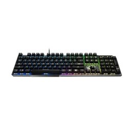 MSI | GK50 Elite | Gaming keyboard | RGB LED light | US | Wired | Black/Silver
