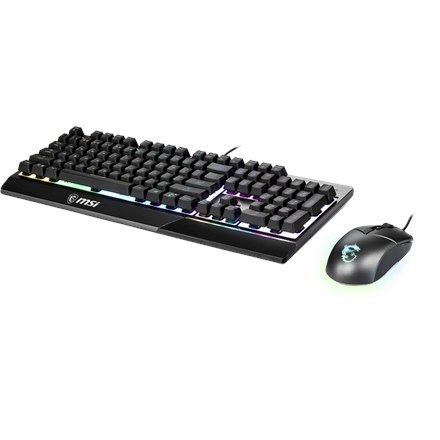 MSI Vigor GK30 COMBO US MSI | Vigor GK30 COMBO | Zestaw klawiatura i mysz | Podświetlenie LED RGB | US | Przewodowy