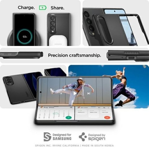 Spigen Air Skin Samsung Galaxy Z Fold 4 czarny/black ACS05103