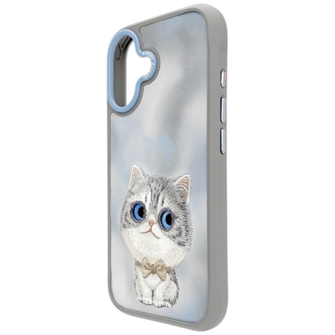 Etui Nimmy Big Eyed Pet 2.0 Cat do iPhone 17 szary