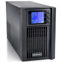Qoltec 52640 Zasilacz awaryjny UPS Pure Sine Wave | 1kVA | 800W | AVR | LCD | Czysty Sinus