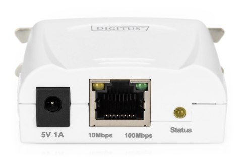 DIGITUS SERWER DRUKU 1X PORT RÓWNOLEGŁY RJ45