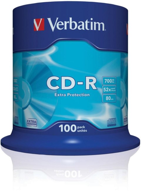 Płyty CD-R Verbatim Extra Protection (100szt)