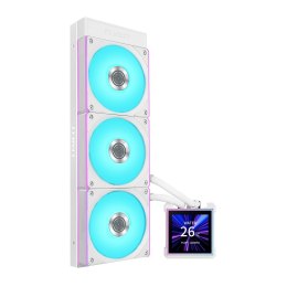 Lian Li HydroShift II LCD-S 360 CL Procesor Zestaw do chłodzenia płynami 12 cm Biały 1 szt.