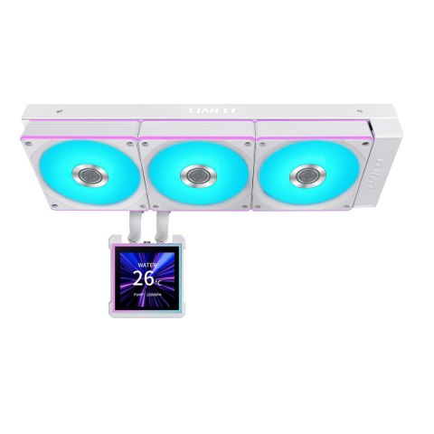 Chłodzenie wodne Lian Li HydroShift II LCD-S 360 CL 12cm Biały