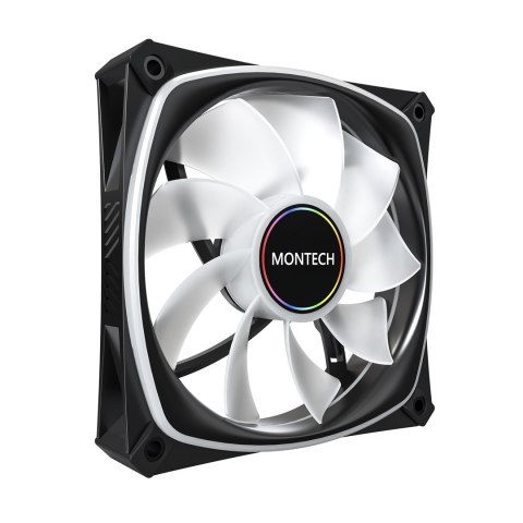 Montech RX120 PRO Obudowa komputera Wentylator 12 cm Biały 3 szt.