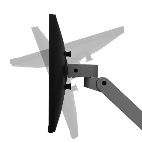 Ergotron LX Pro Series 45-682-293 uchwyt / stojak do monitorów 86,4 cm (34") Biurko Ciemny Szary