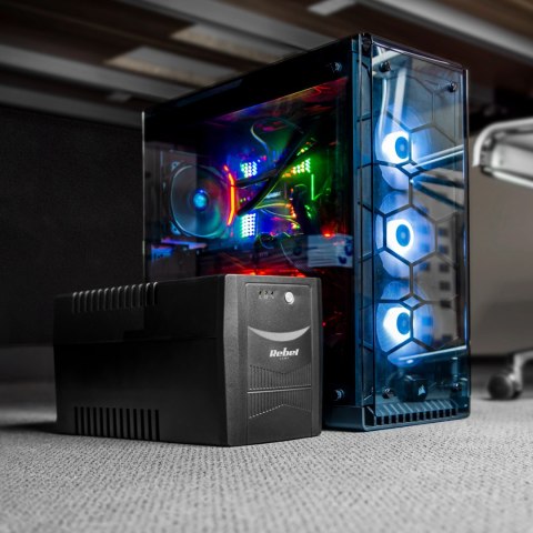 UPS REBEL model Micropower 2000 (offline, 2000 VA / 1200 W, 230 V, 50 Hz)