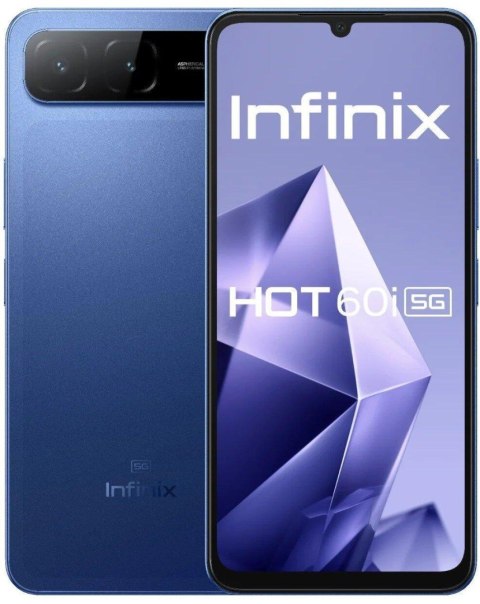 Telefon Infinix Hot 60i 5G 4/128GB Shadow Blue