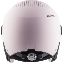 Kask narciarski ALPINA ZUPO VISOR Q-LITE ROSE 51-55 (OUTLET)