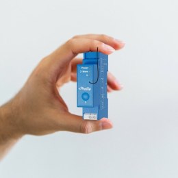 Shelly Qubino Wave Pro 1 przekaźnik zasilający Niebieski