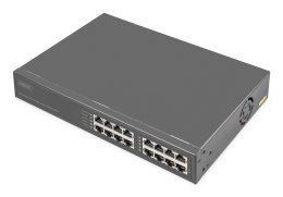 Digitus Injektor 8-portowy Gigabit Ethernet PoE+, 802.3bt, 250 W