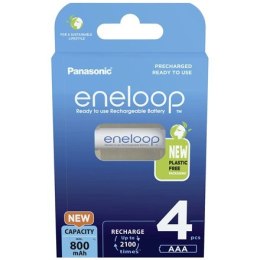 Panasonic | AAA | 800 mAh | 4 sztuki | ENELOOP BK-4MCDE/4BE