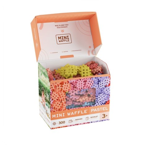 MARIOINEX Klocki Mini Waffle Pastel, 300 elementów