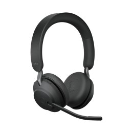 Słuchawki z mikrofonem Jabra Evolve2 65 Link380c UC Stereo czarne bezprzewodowe