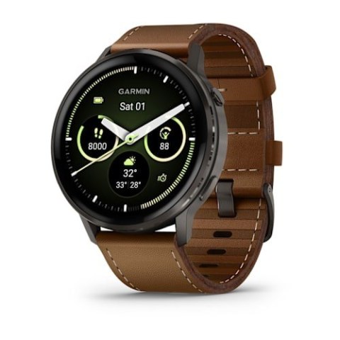 Zegarek sportowy Garmin Venu 4 AMOLED 45mm Brązowy