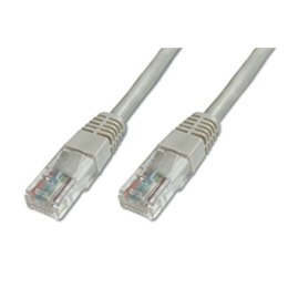 Digitus | CAT 5e | Kabel krosowy | Skrętka nieekranowana (UTP) | Męski | RJ-45 | Męski | RJ-45 | Szary | 1 m