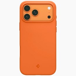 Etui Spigen Silicone Fit MAG MagSafe do iPhone 17 Pro pomarańczowy