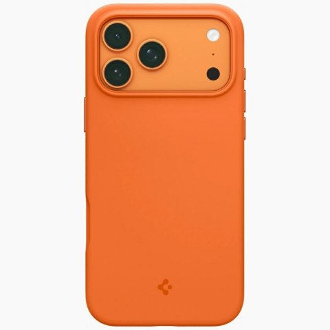 Etui Spigen Silicone Fit MAG MagSafe do iPhone 17 Pro pomarańczowy