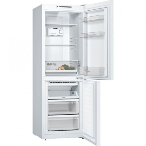 Bosch | Serie 2 Refrigerator | KGN33NWEB | Energy efficiency class E | Free standing | Combi | Height 176 cm | No Frost system |