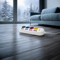 MACLEAN LISTWA ZASILAJĄCA 4 GNIAZDA 2XUSB MCE229W
