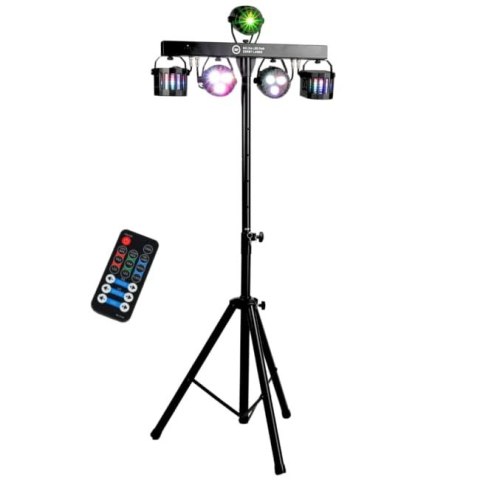 Multiefekt LIGHT4ME BELKA LED PAR DERBY LASER