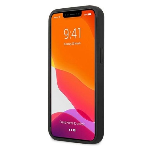 Guess GUHCP13SPSASBBL iPhone 13 mini 5,4" niebieski/blue Saffiano Strap