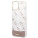 Guess GUHCP14MHG4MHP iPhone 14 Plus 6,7" różowy/pink hardcase 4G Pattern Script