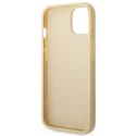 Guess GUHCP14SHGGSHD iPhone 14 6,1" złoty/gold hard case Glitter Script