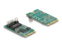 DeLOCK Konwerter M.2 z kluczem B+M 1 x RJ45 2,5 Gigabit LAN