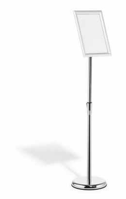 Durable 479823 Uchwyt na znak i stojak informacyjny A4 Aluminium, Plastik, Stal Srebrny