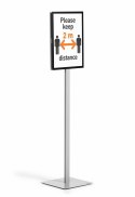 Durable 501357 znak informacyjny List Szary Metal, Plastik 1 szt.