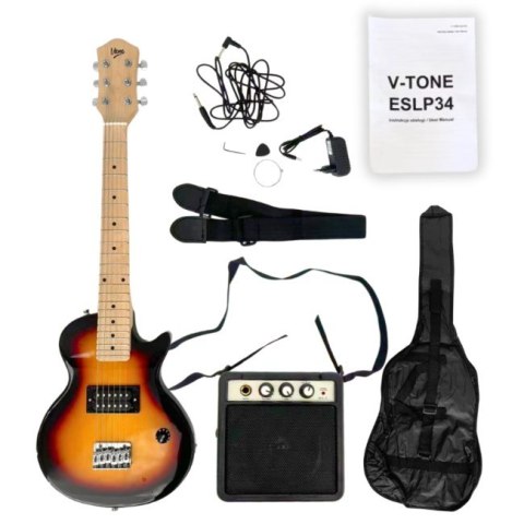 Gitara elektryczna V-TONE ESLP34 SB 1/2 Les Paul
