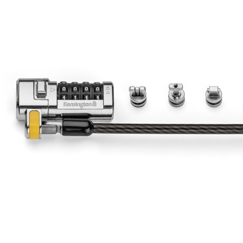 Kensington Blokada ClickSave do laptopa, 3 w 1, z zamkiem szyfrowym