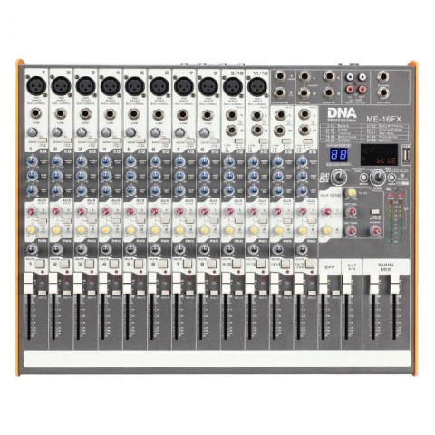 Mikser audio DNA ME-16FX, 16 kanałów, USB, Bluetooth