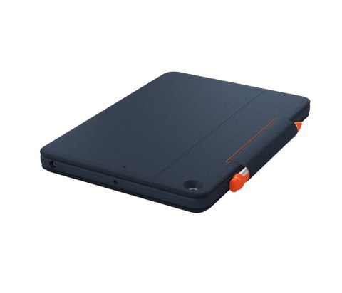 Logitech 920-010361 klawiatura do urządzeń mobilnych QWERTZ Niemiecki Smart Connector Niebieski