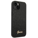 Guess GUHCP14MHGGSHK iPhone 14 Plus 6,7" czarny/black hard case Glitter Script