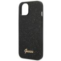 Guess GUHCP14MHGGSHK iPhone 14 Plus 6,7" czarny/black hard case Glitter Script