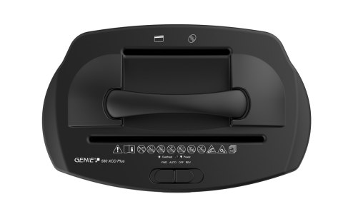 Genie 580 XCD Plus niszczarka Rozdrabnianie krzyżowe 72 dB Czarny