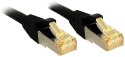 Lindy 47314 kabel sieciowy Czarny 15 m Cat7 S/FTP (S-STP)